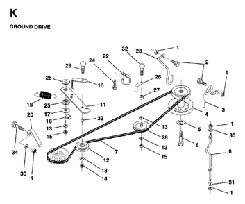 Part Location Diagram of 532141227 Jonsered No Description Available