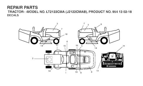 Part Location Diagram of 532189153 Jonsered No Description Available
