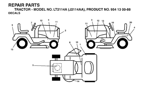 Part Location Diagram of 532184186 Jonsered No Description Available
