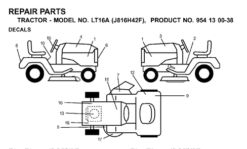 Part Location Diagram of 532170600 Jonsered No Description Available