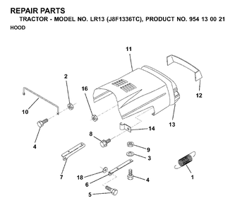 Part Location Diagram of 532171843 Jonsered No Description Available