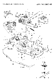 Mower deck/cutting deck Diagram and Parts List for 967328001-00  Jonsered Lawn Mower