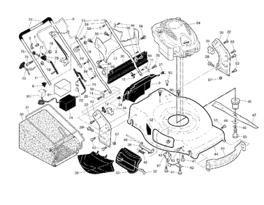 Part Location Diagram of 532194847 Husqvarna Harness