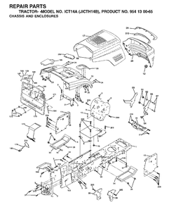 Part Location Diagram of 532178862 Jonsered No Description Available