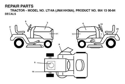 Part Location Diagram of 532179634 Jonsered No Description Available