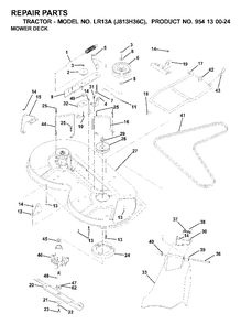 Part Location Diagram of 532171156 Jonsered No Description Available