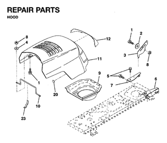 Part Location Diagram of 532141321 Jonsered No Description Available