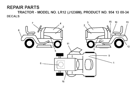 Part Location Diagram of 532170832 Jonsered No Description Available