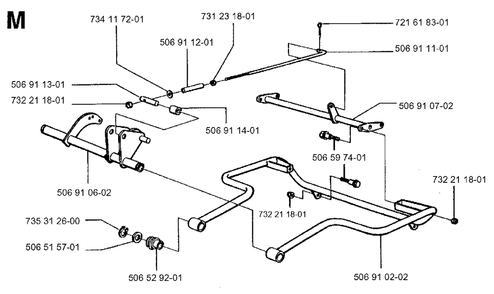 Part Location Diagram of 506926201 Jonsered No Description Available