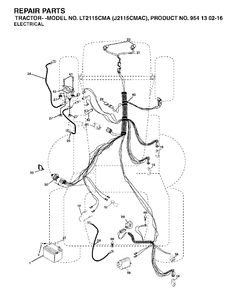 Part Location Diagram of 532188036 Jonsered No Description Available