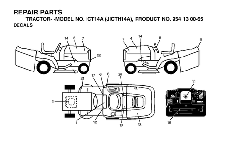 Part Location Diagram of 532180009 Jonsered No Description Available