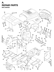 Part Location Diagram of 532145199 Jonsered No Description Available