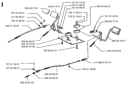 Part Location Diagram of 506807701 Jonsered No Description Available