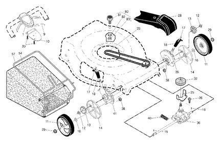 Part Location Diagram of 532431121 Jonsered No Description Available