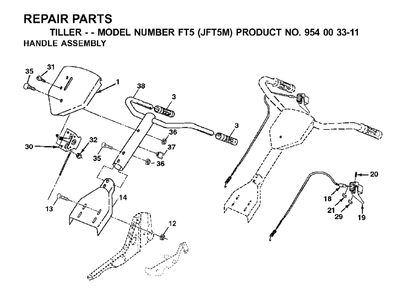 Part Location Diagram of 532157346 Jonsered No Description Available