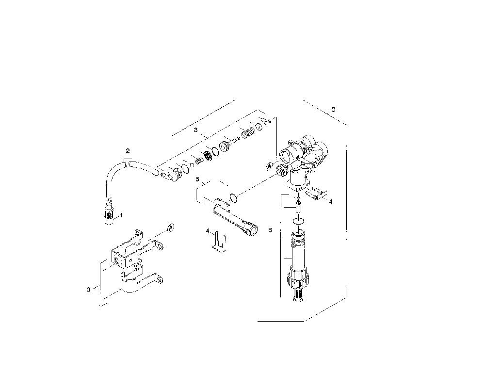 Pump Set Housing Diagram and Parts List for K256M  Karcher Pressure Washer