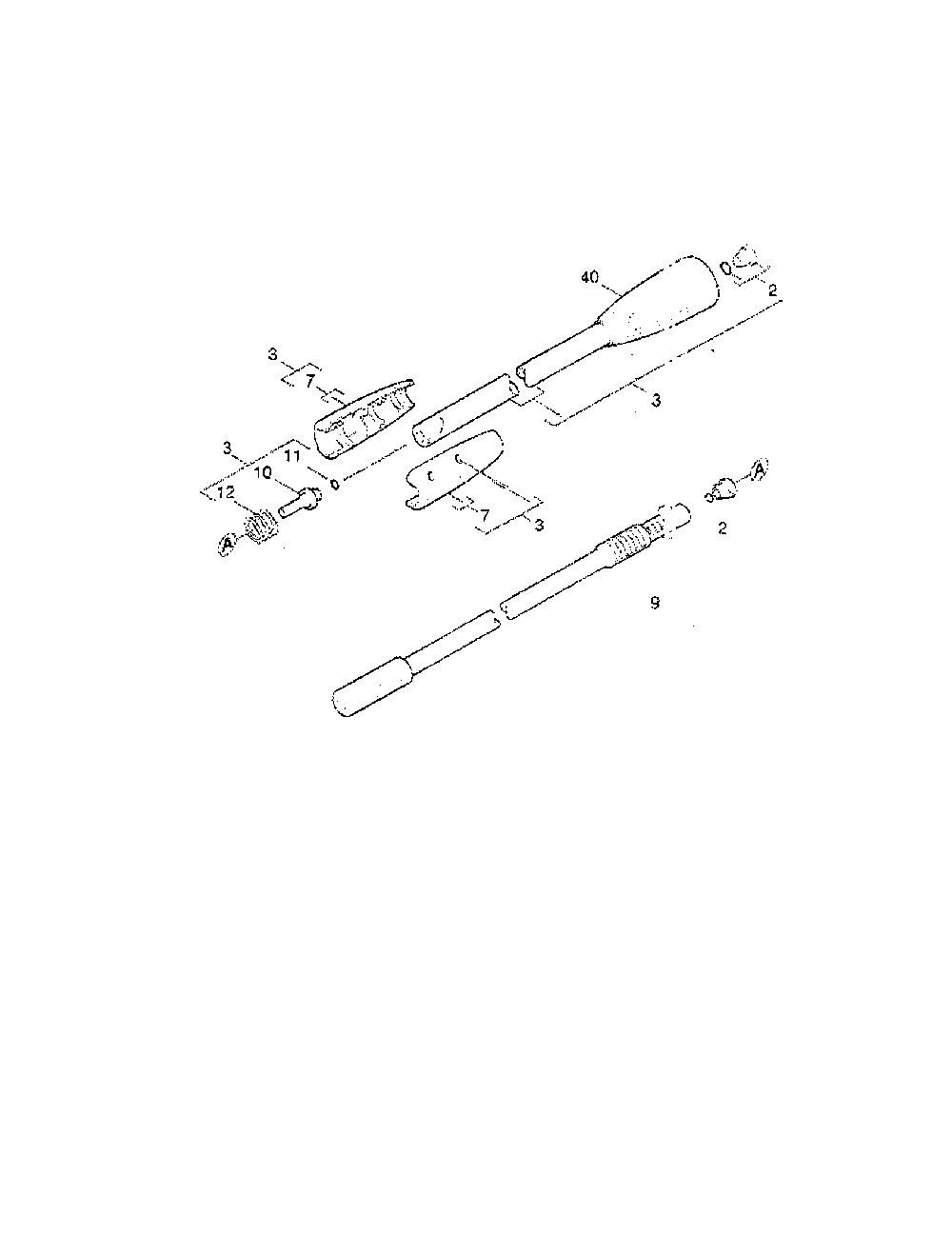 Jet Pipe Diagram and Parts List for K3000G  Karcher Pressure Washer