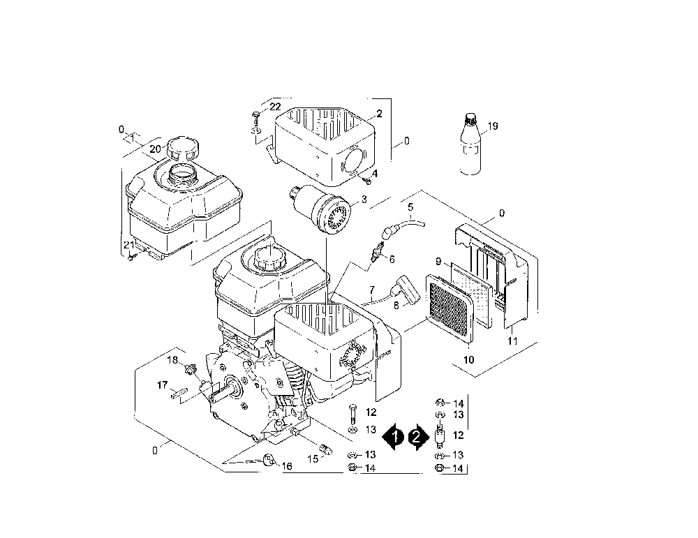Motor Diagram and Parts List for K2400HH  Karcher Pressure Washer