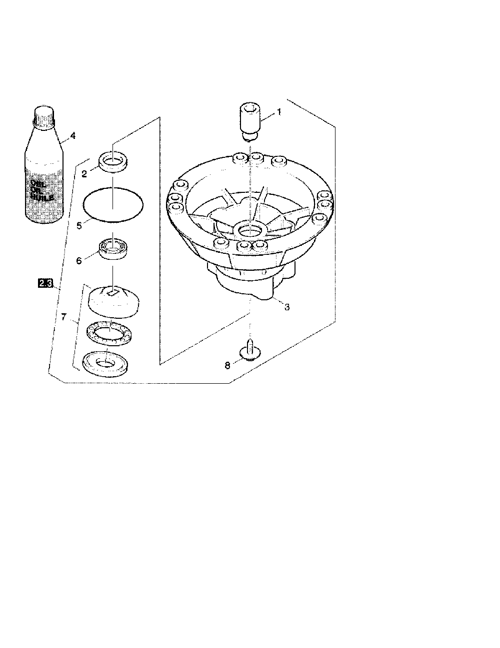 3.5 Gear Diagram and Parts List for K1800G  Karcher Pressure Washer