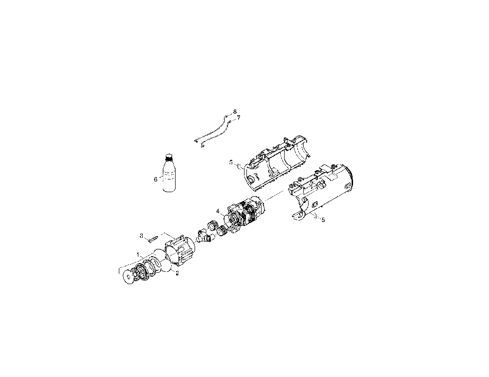 Motor Diagram and Parts List for K256M  Karcher Pressure Washer