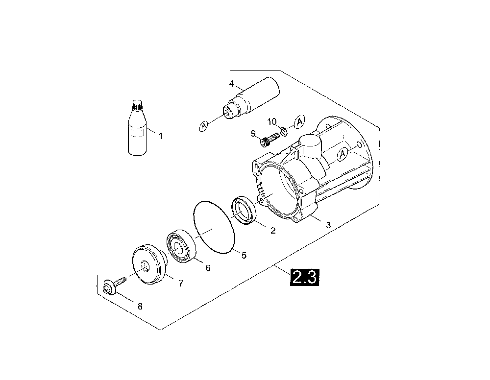 Gear Diagram and Parts List for K2400HH  Karcher Pressure Washer