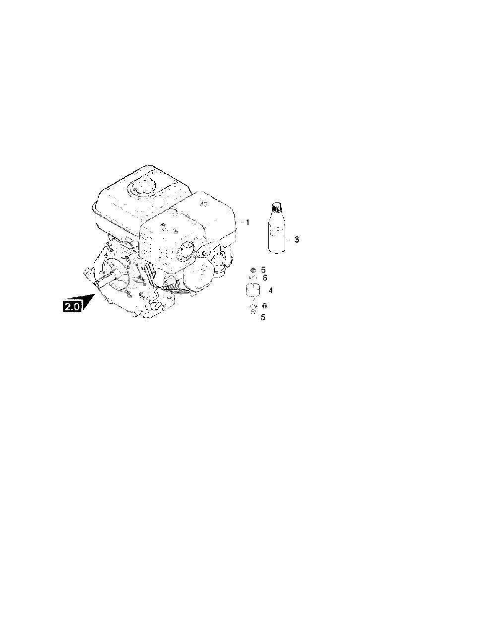 3.2 Motor - 1.194-109.0 Diagram and Parts List for K2300G  Karcher Pressure Washer