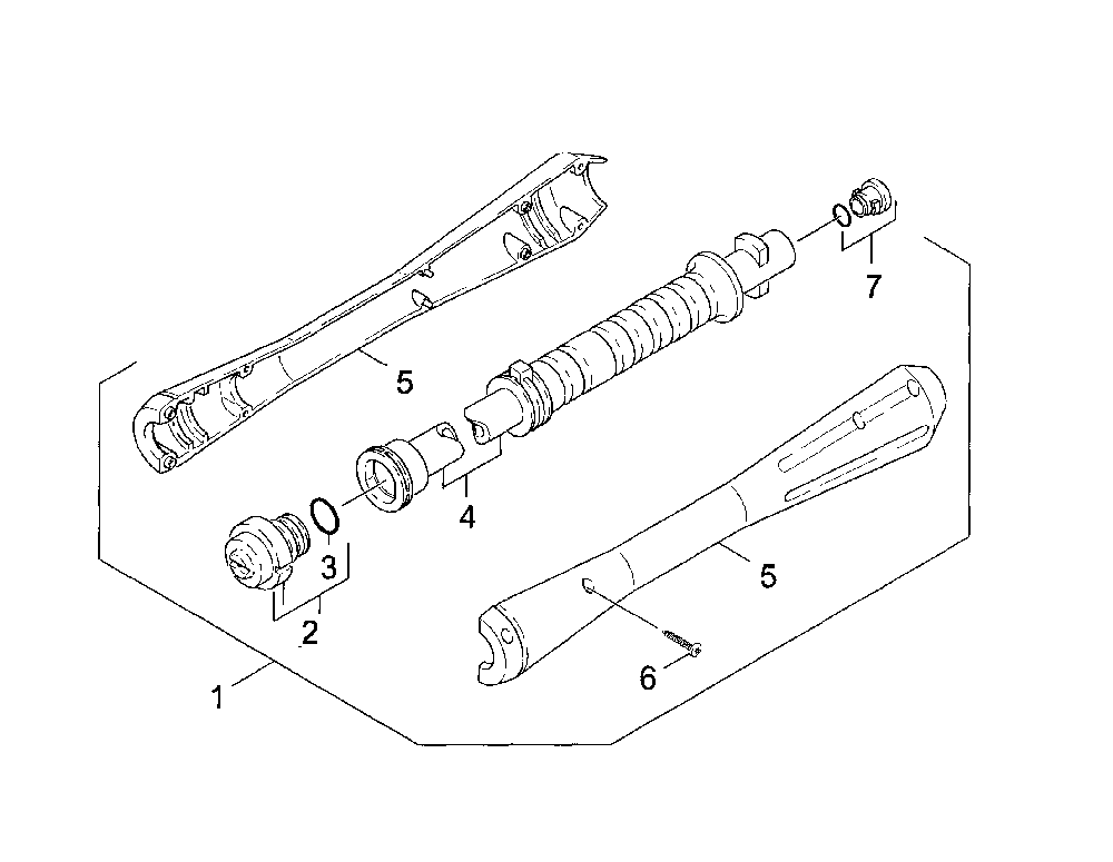 Jet Pipe Diagram and Parts List for G2300IB  Karcher Pressure Washer