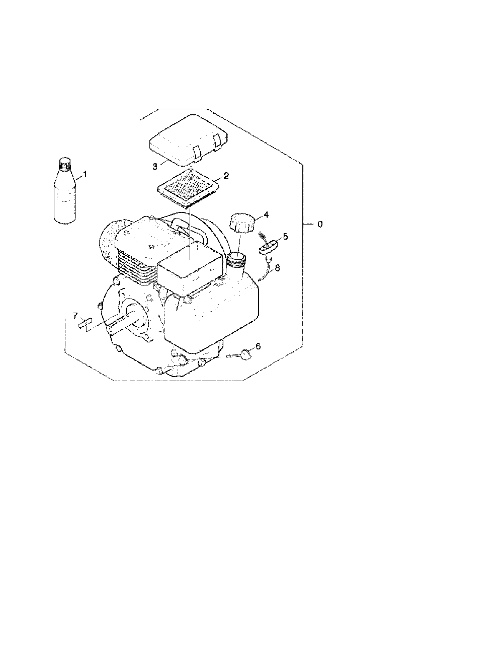3.1 Motor - 1.194-011.0 Diagram and Parts List for K2300G  Karcher Pressure Washer