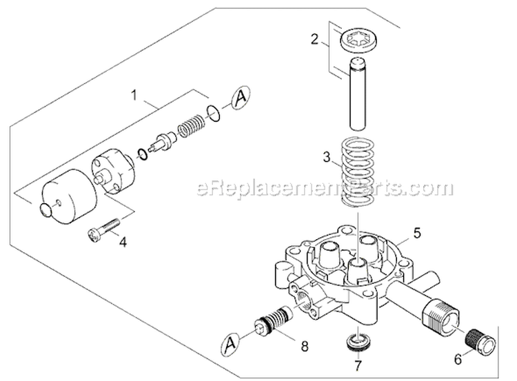 Page C Diagram and Parts List for G1800LB G 1800 LB 1.133-124.0 Karcher Pressure Washer