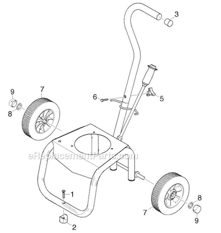 Page A Diagram and Parts List for G2000ET G 2000 ET 11336200 Karcher Pressure Washer