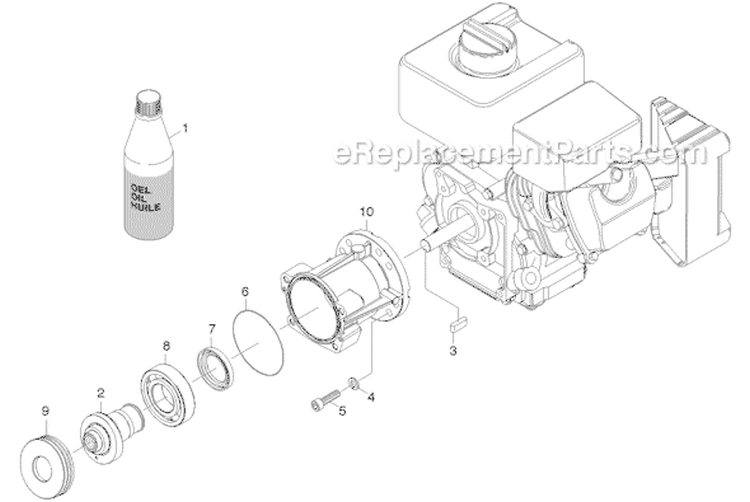 Page E Diagram and Parts List for G2000MK G 2000 MK 11336210 Karcher Pressure Washer