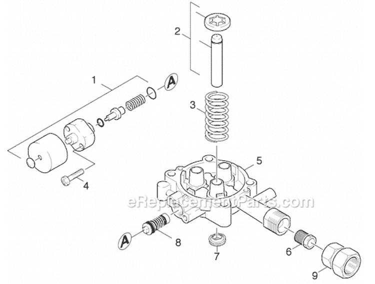 Page C Diagram and Parts List for G2500LH G 2500 LH 11944030 Karcher Pressure Washer
