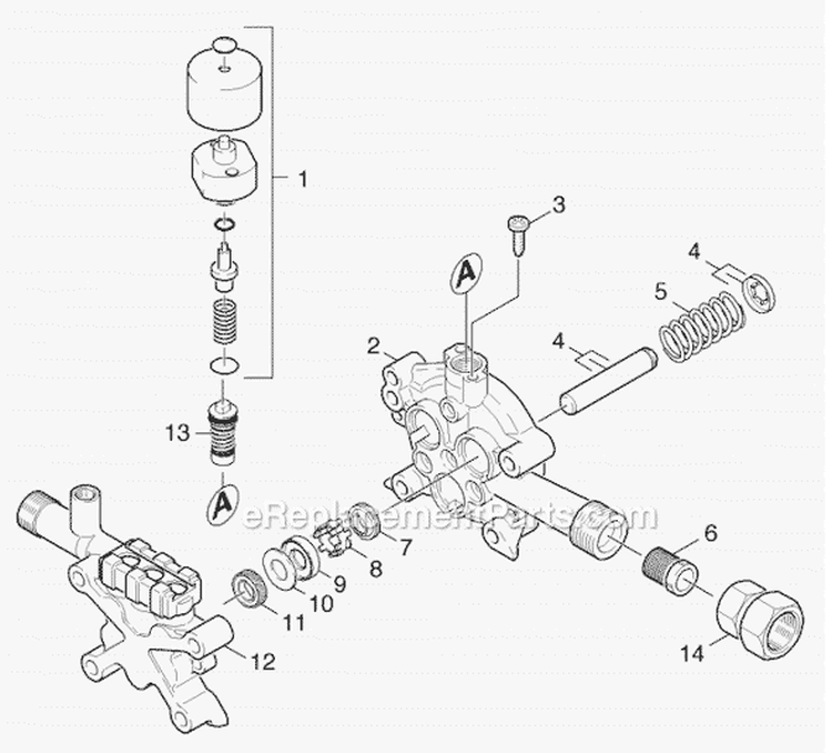 Page C Diagram and Parts List for G2500OH G 2500 OH 11945120 Karcher Pressure Washer