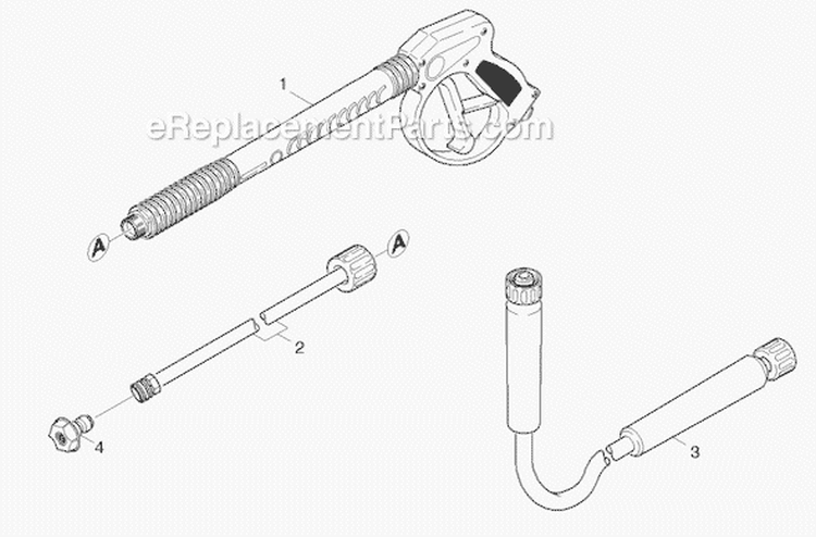 Page F Diagram and Parts List for G2500OH G 2500 OH 11945120 Karcher Pressure Washer