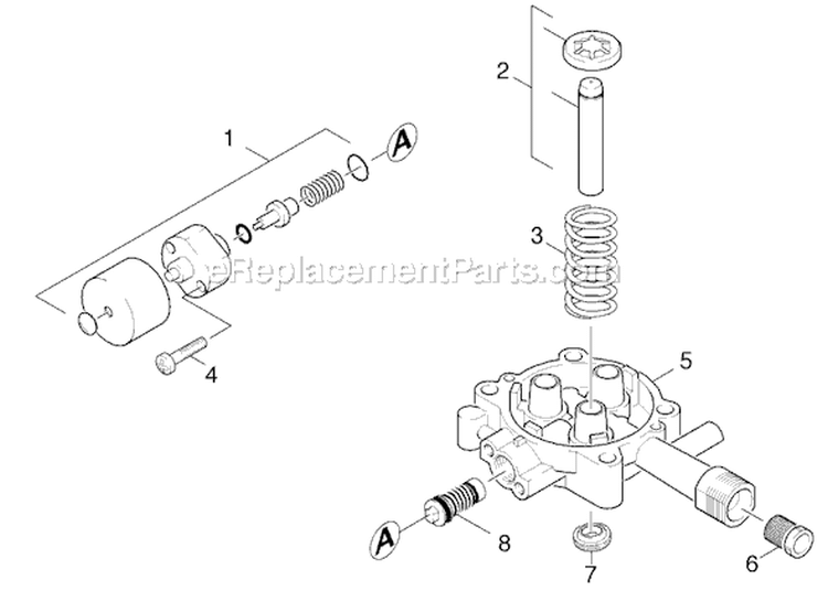 Page C Diagram and Parts List for G2500PH G 2500 PH 11944010 Karcher Pressure Washer