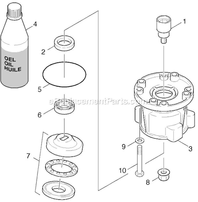 Page E Diagram and Parts List for G2500PH G 2500 PH 11944010 Karcher Pressure Washer