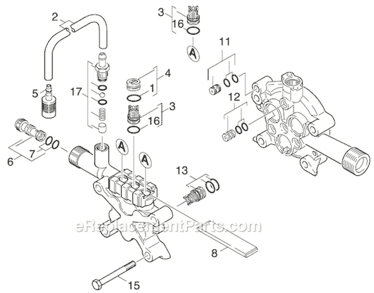 Page B Diagram and Parts List for G2600OR G 2600 OR 1.194-506.0 Karcher Pressure Washer