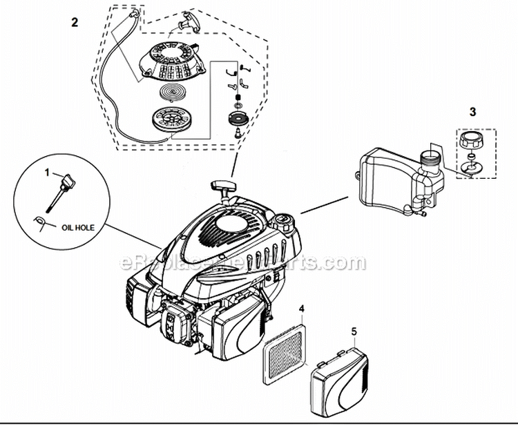 Motor Diagram and Parts List for G2600PC G 2600 PC 11071110 Karcher Pressure Washer