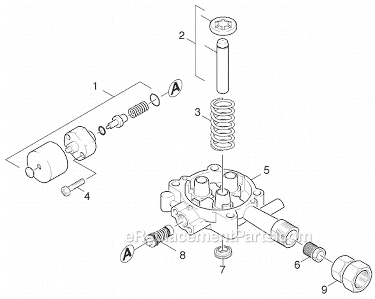Page C Diagram and Parts List for G2600PH G 2600 PH 11944050 Karcher Pressure Washer