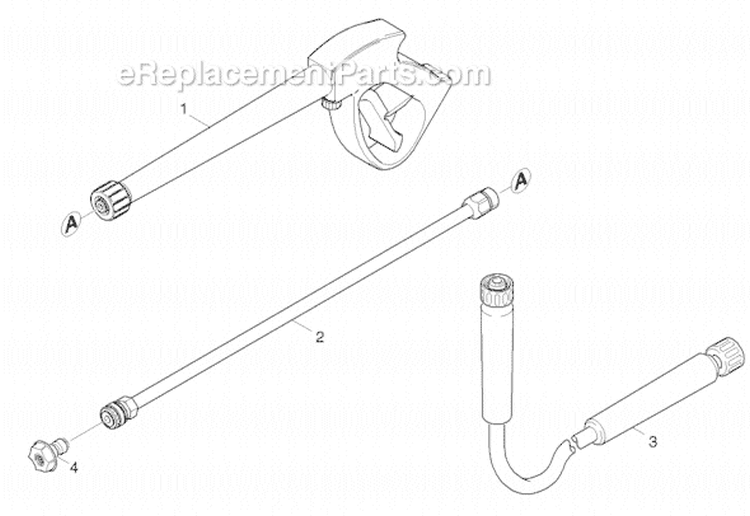 Page H Diagram and Parts List for G2600PH G 2600 PH 11944050 Karcher Pressure Washer