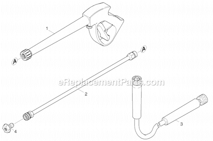 Page F Diagram and Parts List for G2650OH G 2650 OH 11945130 Karcher Pressure Washer
