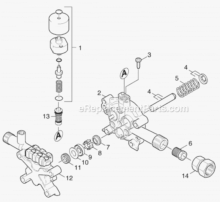 Page C Diagram and Parts List for G3000BH G 3000 BH 11946010 Karcher Pressure Washer