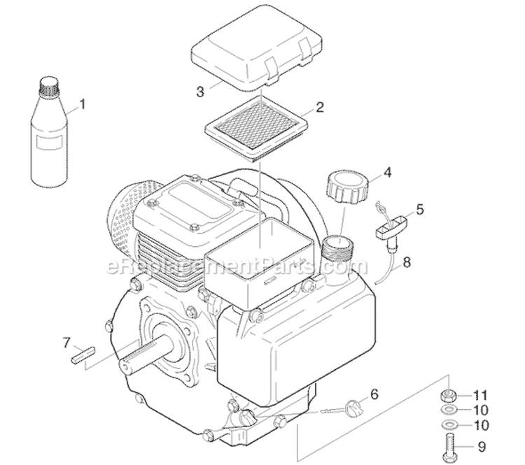 Page F Diagram and Parts List for G3000BH G 3000 BH 11946010 Karcher Pressure Washer