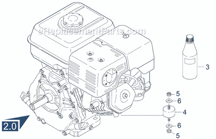 Page E Diagram and Parts List for HD2700DH HD 2700 DH 1.194-123.0 Karcher Pressure Washer
