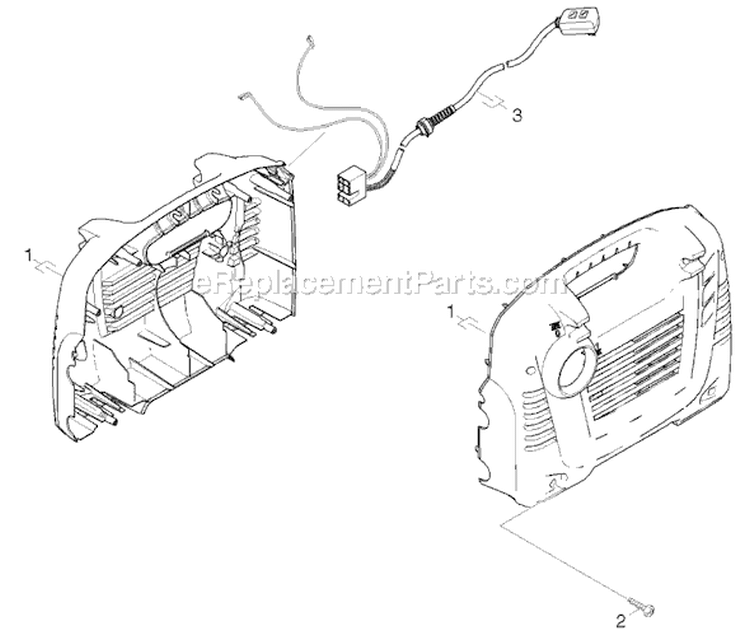 Page A Diagram and Parts List for K216 16015320 Karcher Pressure Washer