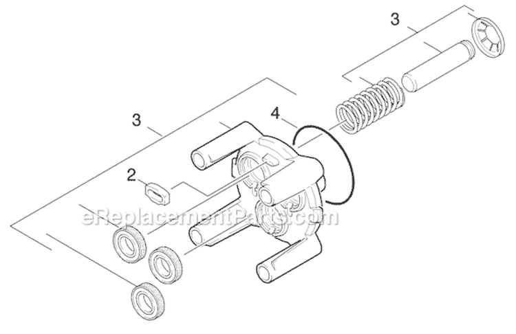 Page C Diagram and Parts List for K219 16015100 Karcher Pressure Washer