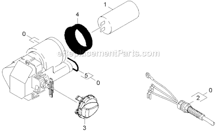 Electric Box Diagram and Parts List for K5740  Karcher Pressure Washer