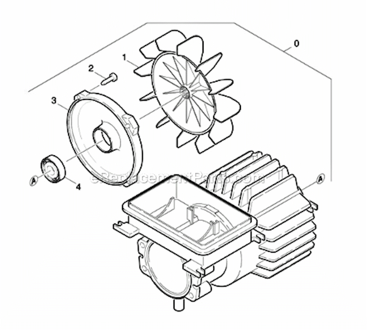 Motor Diagram and Parts List for K580  Karcher Pressure Washer