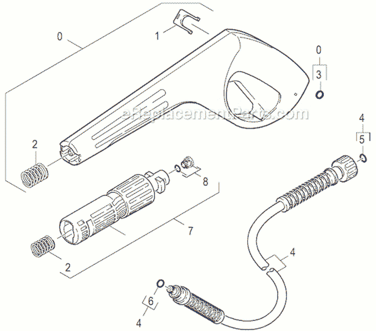 Page F Diagram and Parts List for K240D-PL-VPS K 2.40D-PL-VPS 1.223-585.0 Karcher Pressure Washer