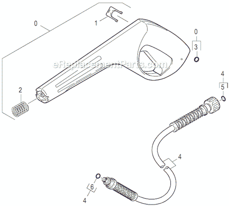 Page E Diagram and Parts List for K245PL-VPS K 2.45 PL-VPS 1.223-595.0 Karcher Pressure Washer